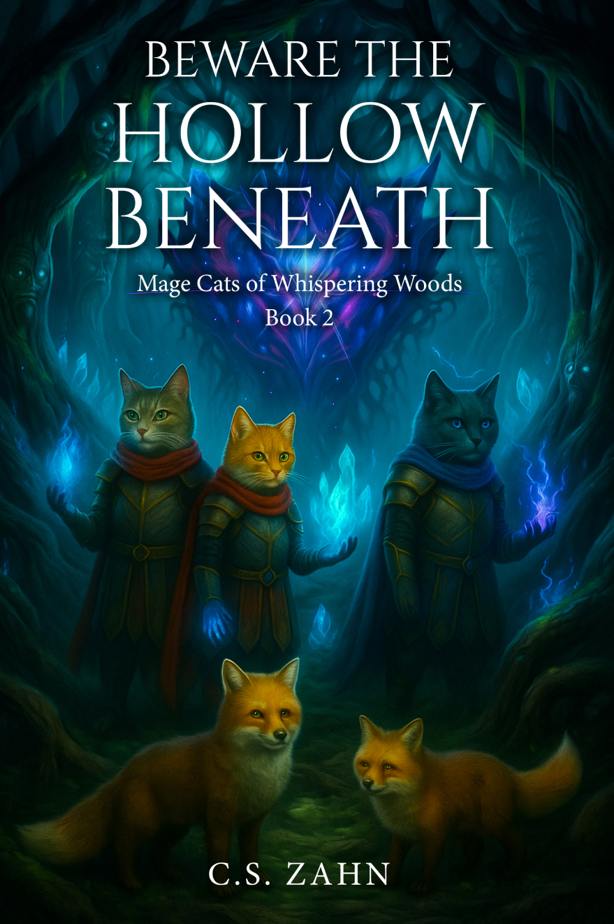 Mage Cats of Whispering Woods, Book 2: Beware The Hollow Beneath