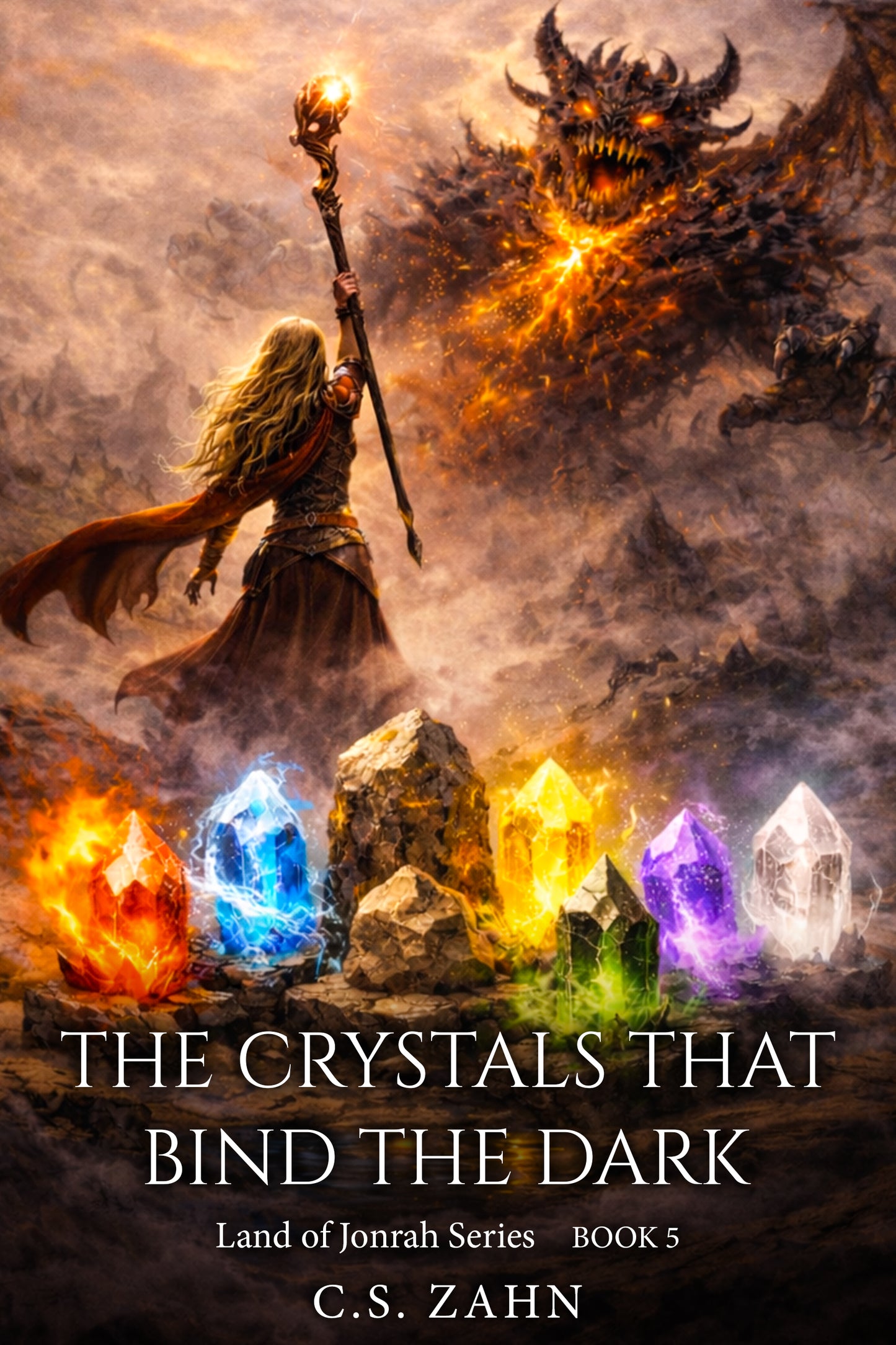 The Crystals that Bind the Dark: Land of Jonrah Series Book 5